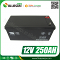 Batería Du batería de plomo ácido AGM 12V 250AH