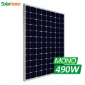 Paneles solares monocristalinos de la eficacia alta 48V 490watt del panel fotovoltaico de Bluesun