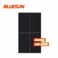 Eficacia alta 340w 350watt 360wp del panel solar cristalino mono de la célula solar de la superposición de bluesun perc
