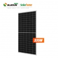 Hefei Bluesun Solar 335Watt 335W Monocristalino 158.75mm Panel solar monocristalino de medio corte 335W