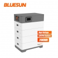 Serie de alto voltaje de batería de litio apilable Bluesun para sistema de almacenamiento de energía
