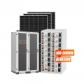 Bluesun 30kw 50kw 100kw 150kw 300kw 500kw 1MW sistema de almacenamiento de energía híbrido sistema de batería de panel solar para el mercado de África del Medio Oriente
