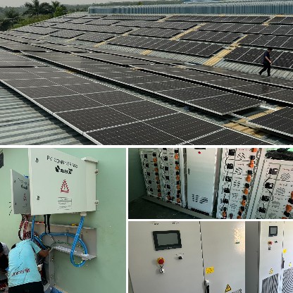 Sistema de almacenamiento de energía de 240 KW en Myanmar