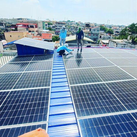 Bluesun 30kW On Grid Solar System en Filipinas

