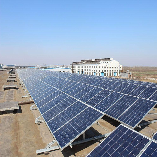 300kw en la red de sistema solar en China para uso comercial