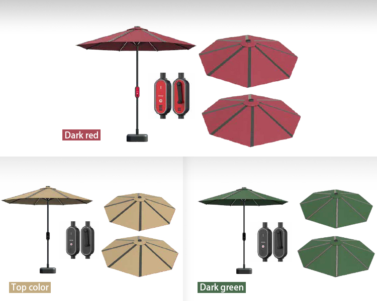Solar Power Umbrella