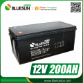 Baterías aa recargables de la mejor calidad de 12V 200AH