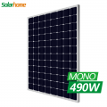 Paneles solares monocristalinos de la eficacia alta 48V 490watt del panel fotovoltaico de Bluesun