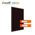 Panel solar mono negro serie de 60 celdas