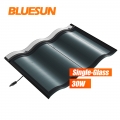 Azulejo solar de vidrio único popular de Bluesun Teja de tejado fotovoltaico 30W