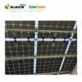 Paneles solares bifaciales bluesun panel solar monocristalino de vidrio doble 390w paneles bipv de alta eficiencia