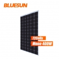 Bluesun 30 años de garantía panel solar bifacial mono 380w 390w 400w 72cells módulo solar