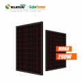 Panel solar mono negro serie de 60 celdas