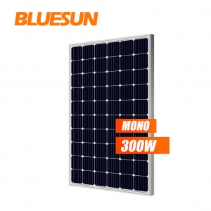Bluesun mono 36v 48v 250w 300w solar panel 310w solar panels 300 watt 300w price