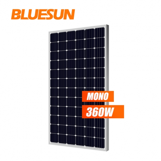 BLUESUN Monocrystalline Solar Panels 350W 360w 360 Watt Solar Cells Solar Panels Price