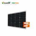 BLuesun 50Watts 12 Voltios Panel solar monocristalino Panel solar de 50W