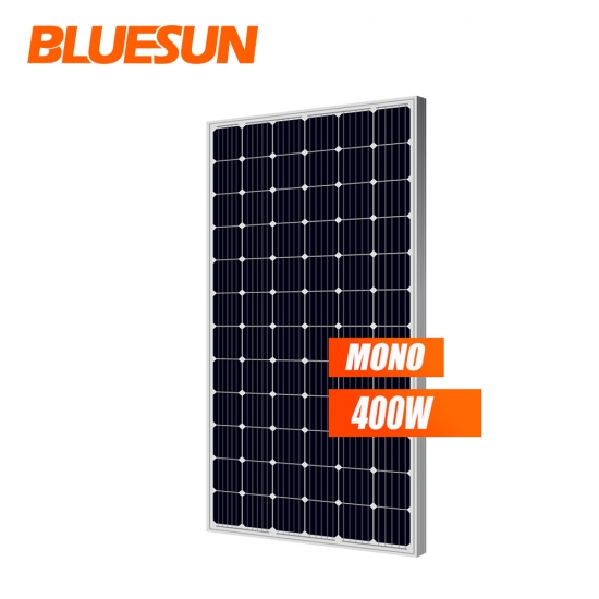 BLUESUN solar panels solar 390 watt 400w 400 watt 400wp 36v monocrystalline solar panel for shingles roof