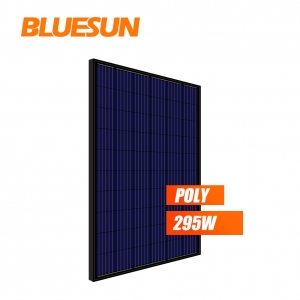 full black poly 295w 295watt solar panel PV module