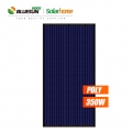 Panel solar de marco negro policristalino estándar Bluesun ETL Módulo fotovoltaico de 350 vatios 350 Wp 350 W para sistema solar