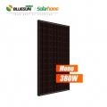 Módulo fotovoltaico negro de alta eficiencia Bluesun Mono 380W 380Watt 380Wp 380 W Panel solar