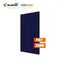 Panel solar de marco negro policristalino estándar Bluesun ETL Módulo fotovoltaico de 350 vatios 350 Wp 350 W para sistema solar