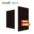 Módulo fotovoltaico negro de alta eficiencia Bluesun Mono 380W 380Watt 380Wp 380 W Panel solar