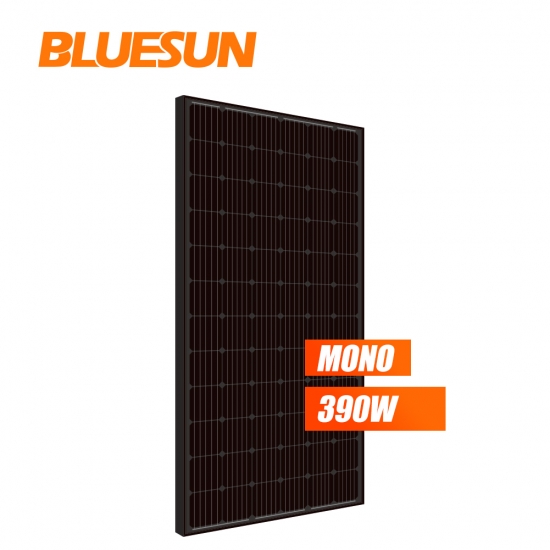 bluesun full black monocrystalline 390w solar panel