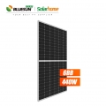 BluesunHigh Efficiency Solar Module 144cell Half Cut Perc Panel Solar 440Watt 440W Módulo PV negro 440Wp Paneles Solares