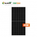 Bluesun Low LCOE Mono Half Solar Cells 420w Perc PV Module 420Watt Paneles Solares