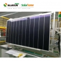 Módulo solar monocristalino de superposición de células solares Bluesun HJT de 570 vatios
