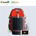 Bluesun 2021 Trending Outdoor Travel Solar USB Charging Energy Mochila GICS Bolsas solares deportivas de película delgada