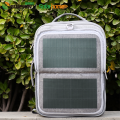 Mochila solar bluesun 2021 mochila inteligente mochila al aire libre con batería de energía de panel solar con puerto de carga usb