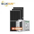 Bluesun en sistema de almacenamiento de energía solar fuera de la red del sistema solar 30kw para industrial