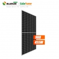 EE. UU. Stock panel solar de 455 vatios, 455 vatios, medio corte, panel solar mono perc de 144 celdas con la tecnología más nueva