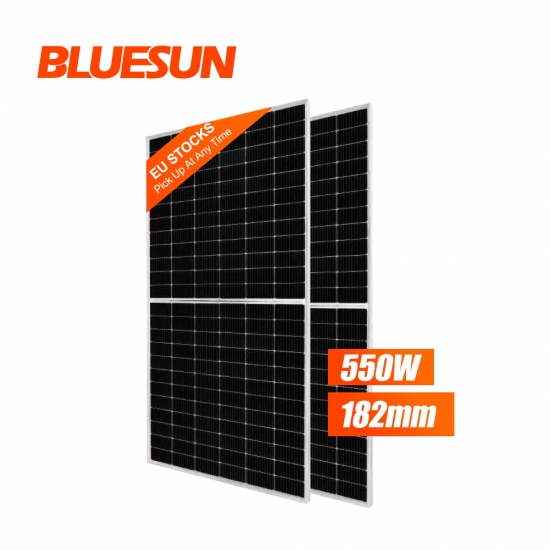 182mm 550watt perc solar panel