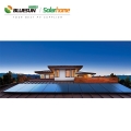 Bluesun todo el certificado del ce del precio del panel solar del mini panel solar 18v ​​70w 110w del negro de la energía solar