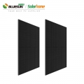 Bluesun USA Certificación UL Panel fotovoltaico negro Paneles solares monocristalinos de 370 vatios Módulo fotovoltaico de media celda 370Wp