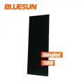 Bluesun Shingled Halfcell 100W 110W Panel solar totalmente negro Paneles solares de silicio monocristalino negro 110Watt