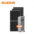 Bluesun 20KW 25KW 30KW 40KW 50KW Sistema solar completo en fuera de la red Sistema solar de energía de batería independiente para uso industrial y comercial