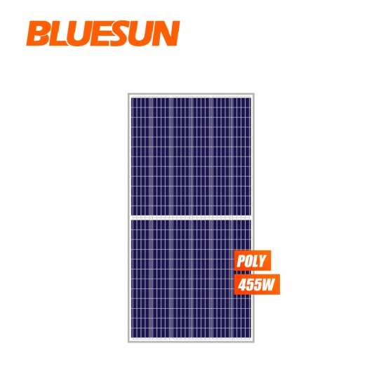 Bluesun Solar Half-Cell PV Module Double Glass Polycrystalline 340W 350W 355W Solar Panels In Africa-Bluesun
