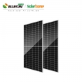 Almacén de EE. UU. Panel solar bifacial de 550 W Certificación UL Paneles solares de doble vidrio de alta potencia de 550 vatios en California