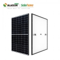 bluesun 54 celdas marco negro 425 vatios panel solar 182 mm celda solar panel solar 425 W módulo fotovoltaico
