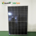 bluesun 54 celdas marco negro 425 vatios panel solar 182 mm celda solar panel solar 425 W módulo fotovoltaico
