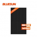 Bluesun EE. UU. Certificación UL Panel fotovoltaico negro Paneles solares monocristalinos de 370 vatios Módulo fotovoltaico de media celda 370Wp
