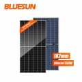 Almacén de EE. UU. Panel solar bifacial de 550 W Certificación UL Paneles solares de doble vidrio de alta potencia de 550 vatios en California
