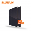 bluesun EE. UU. Certificación UL Panel fotovoltaico negro Paneles solares monocristalinos de 415 vatios Módulo fotovoltaico de media celda 415W
