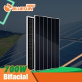 Bluesun nuevo panel solar bifacial con tejas de alta eficiencia Paneles solares monocristalinos de tipo N de 700 vatios
