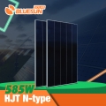 BLUESUN Shingled Mono Panel solar de 585 vatios Sistema solar Instalación en el hogar
