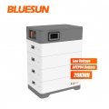 Serie de bajo voltaje de batería de litio apilable Bluesun para sistema de almacenamiento de energía

