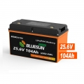 Bluesun Baterías de iones de litio LifePO4 de alta capacidad 12V 120Ah Batería solar de almacenamiento de energía de ciclo profundo